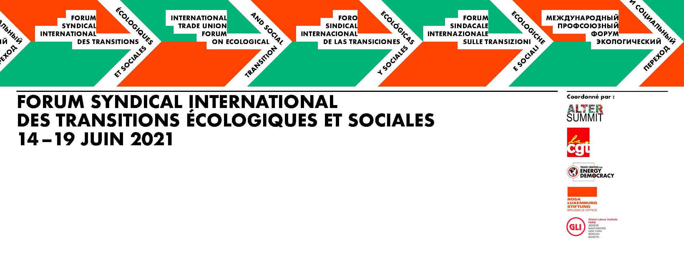 Forum Syndical International des Transitions Ecologiques et Sociales : femmes et climat