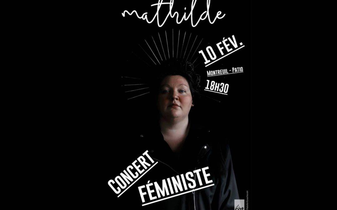 concert feministe avec mathilde